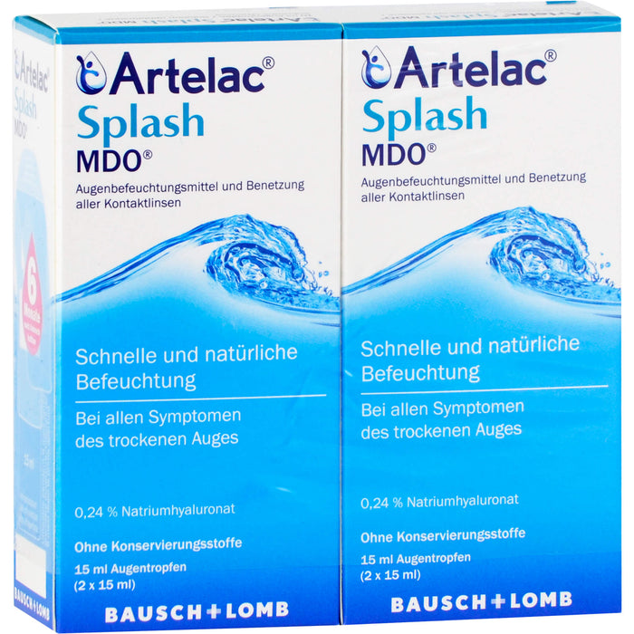 Artelac Splash Augentropfen MDO, 30 ml Solution