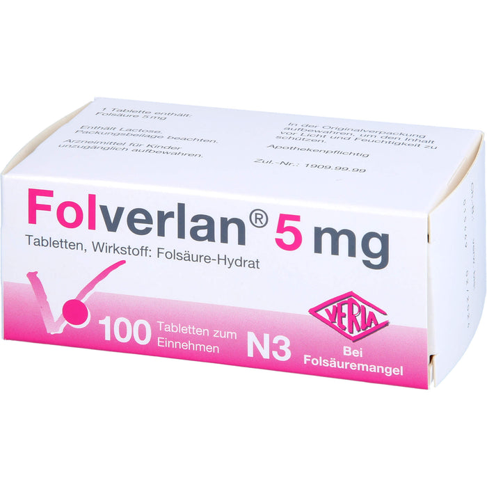 Folverlan 5 mg Tabletten, 100 St TAB