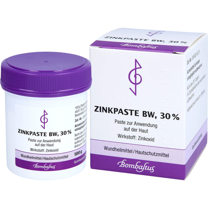 Bombastus Zinkpaste BW - Wundheilmittel, 100 g Cream