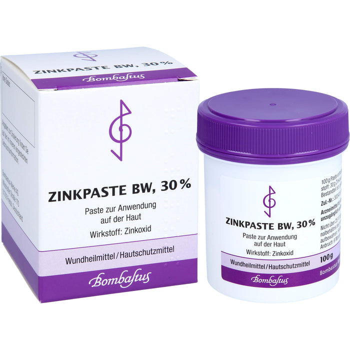 Bombastus Zinkpaste BW - Wundheilmittel, 100 g Crème