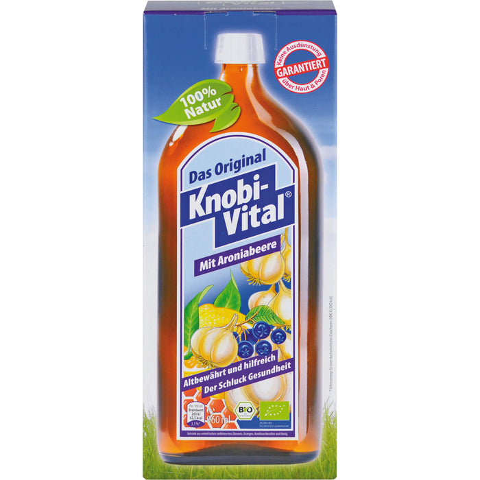 KnobiVital mit Aroniabeere Bio Lösung, 960 ml Solution