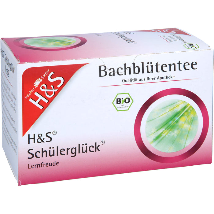 H&S Bachblütentee Schülerglück, 20 pcs. Filter bag