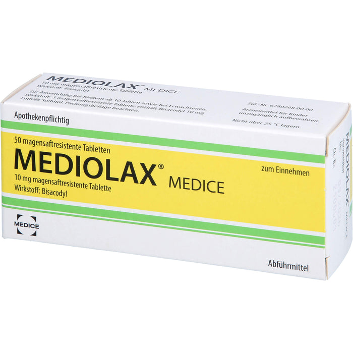 Mediolax Medice Tabletten, 50 St. Tabletten