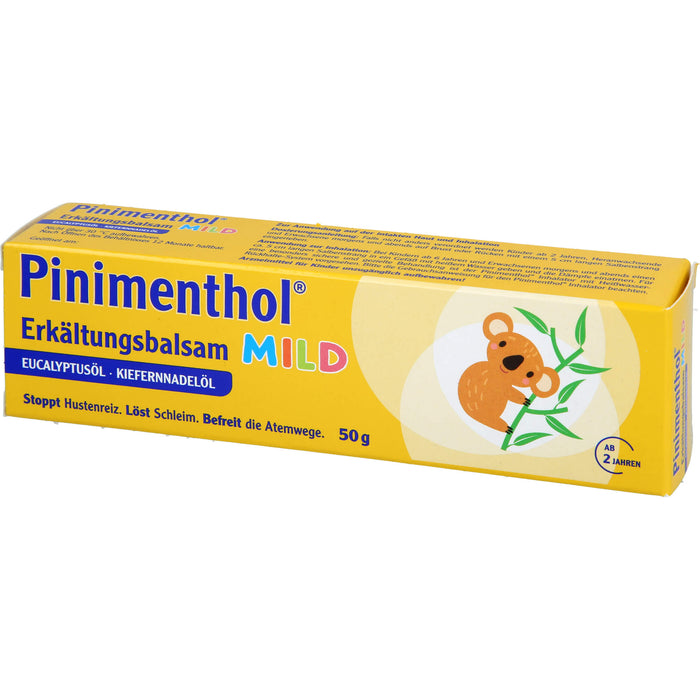 Pinimenthol Erkältungsbalsam mild, 50 g Salbe