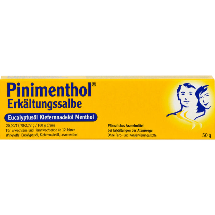 Pinimenthol Erkältungssalbe, 50 g Cream