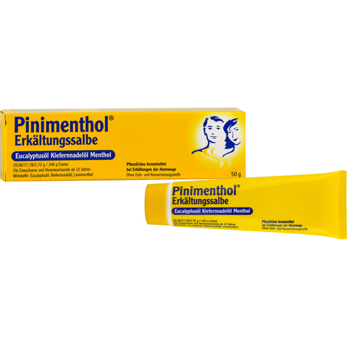 Pinimenthol Erkältungssalbe, 50 g Cream