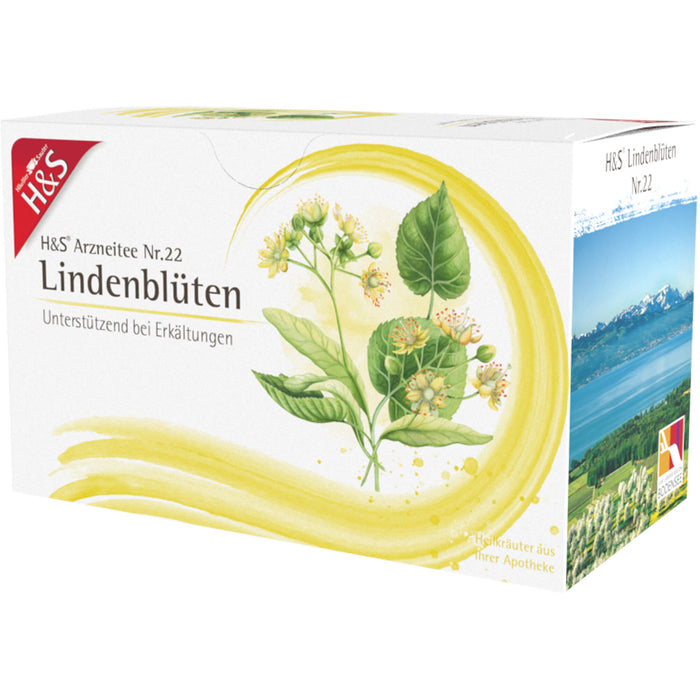 H&S Lindenblüten Arzneitee, 20 pcs. Filter bag