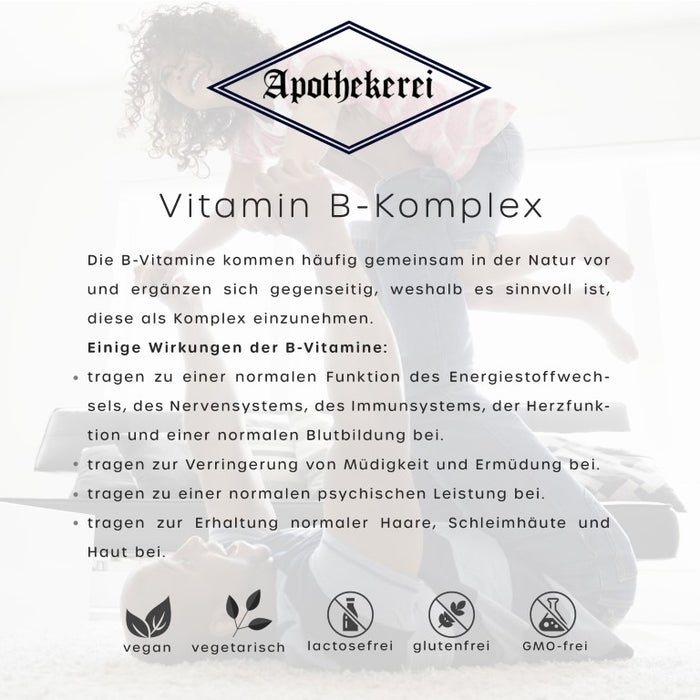 Apothekerei Vitamin B Komplex, 30 St. Kapseln