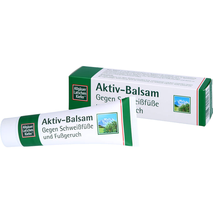 Allgäuer Latschenkiefer Aktiv-Balsam gegen Schweißfüße und Fußgeruch, 50 ml Crème