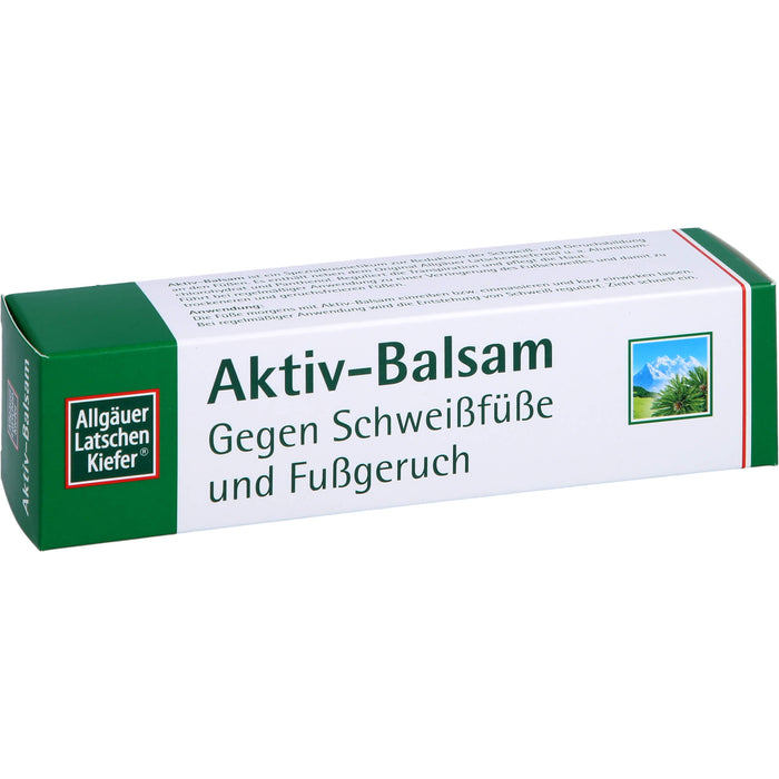 Allgäuer Latschenkiefer Aktiv-Balsam gegen Schweißfüße und Fußgeruch, 50 ml Crème