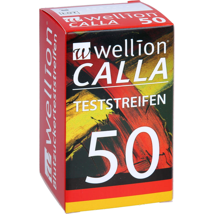 Wellion calla Teststreifen, 50 pc Bandelettes réactives