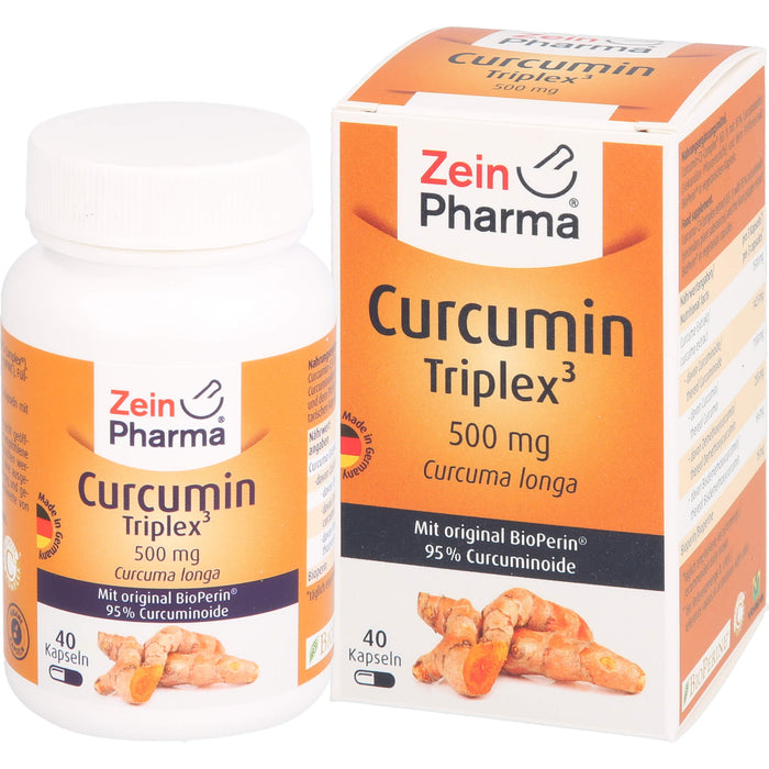 ZeinPharma Curcumin Triplex3 500 mg Kapseln, 40 pcs. Capsules