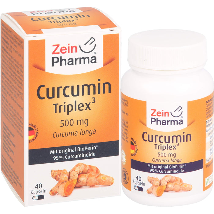 ZeinPharma Curcumin Triplex3 500 mg Kapseln, 40 St. Kapseln