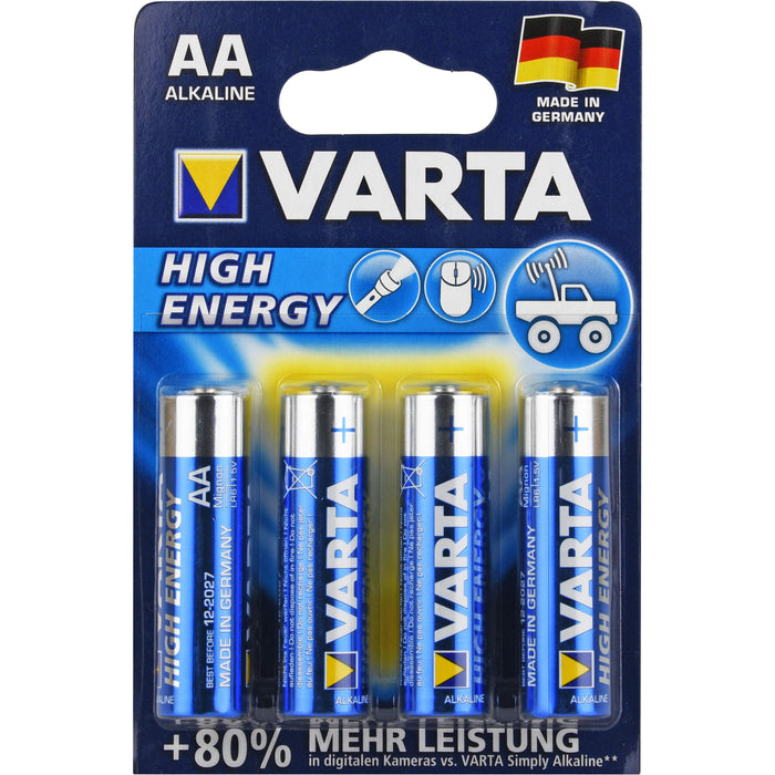 Batterie Mignon LR6 AA 4906 VARTA HIGH, 4 St