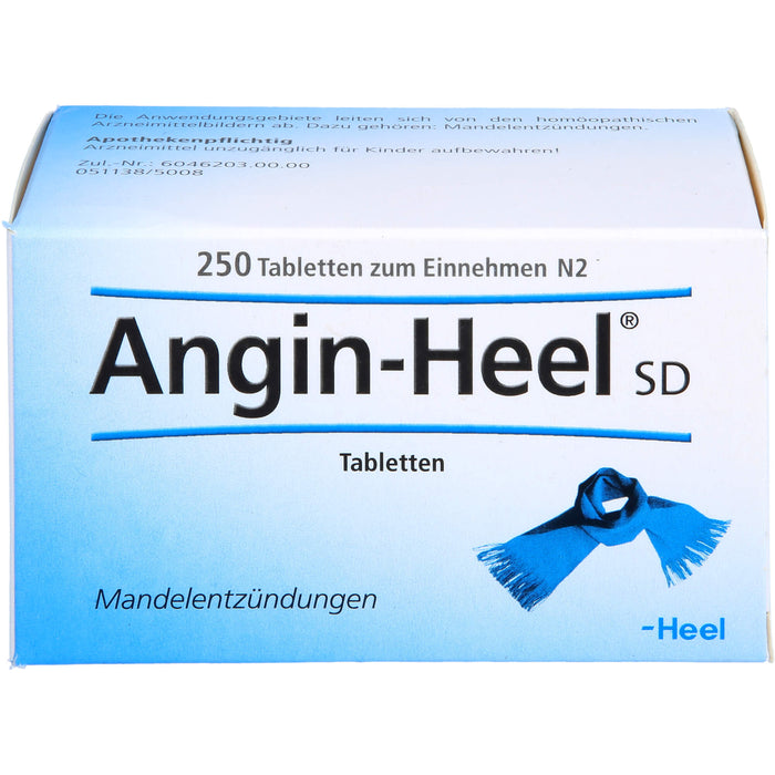 Angin-Heel SD Tabletten bei Mandelentzündungen, 250 St. Tabletten