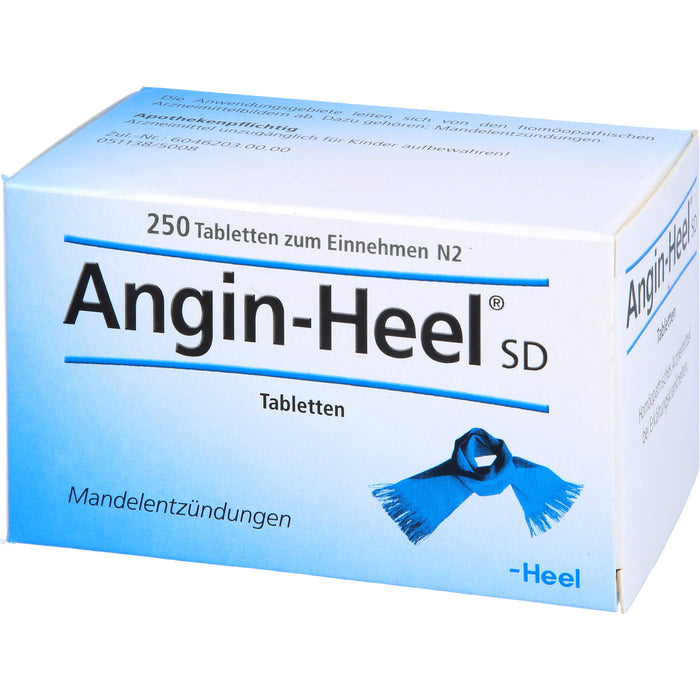 Angin-Heel SD Tabletten bei Mandelentzündungen, 250 St. Tabletten