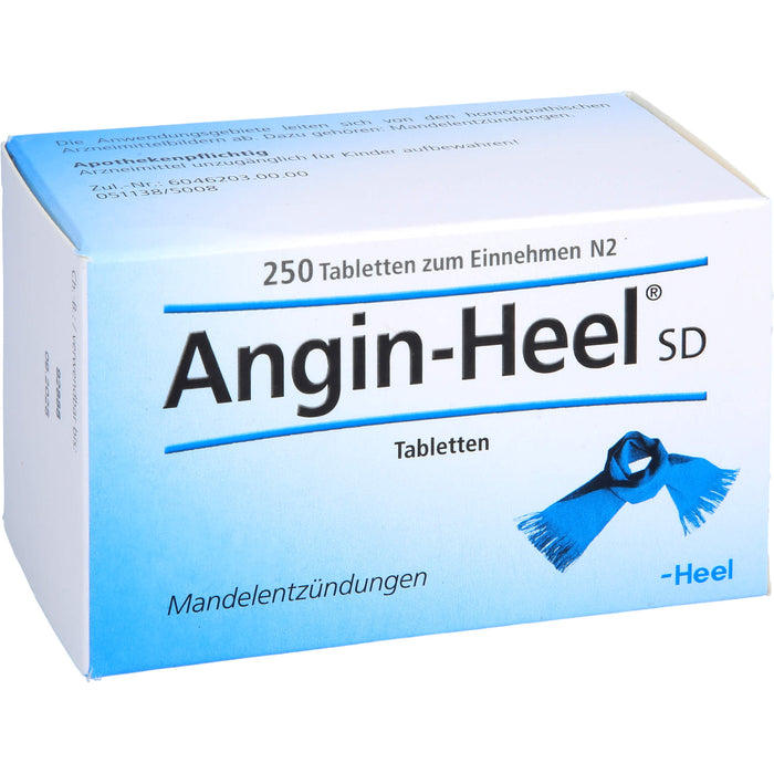 Angin-Heel SD Tabletten bei Mandelentzündungen, 250 pcs. Tablets