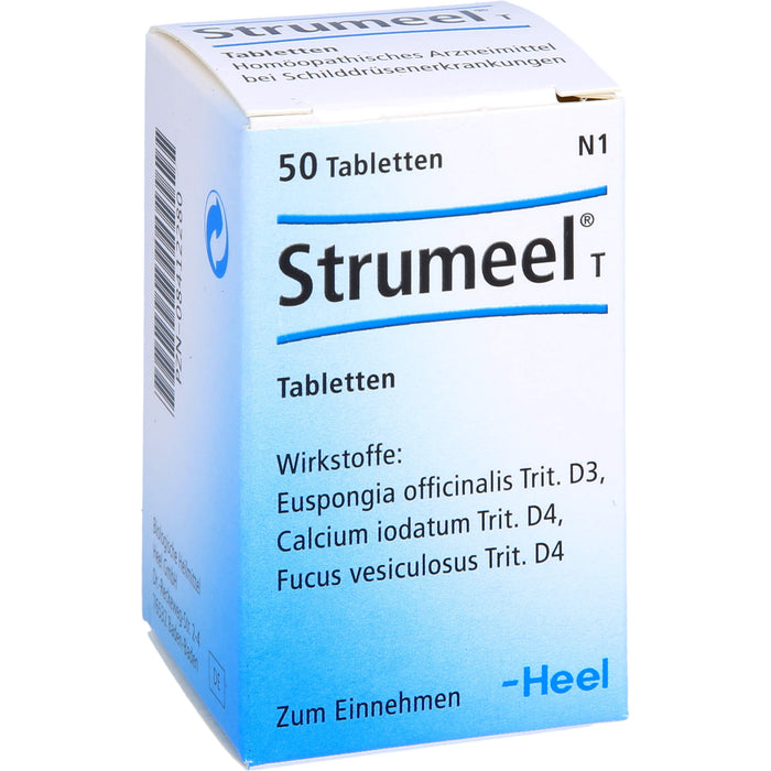 Strumeel T Tabletten bei Schilddrüsenerkrankungen, 50 pc Tablettes