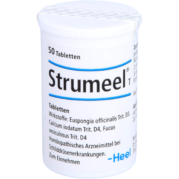 Strumeel T Tabletten bei Schilddrüsenerkrankungen, 50 pc Tablettes