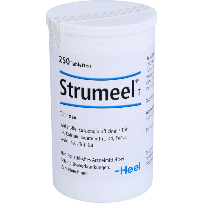 Strumeel T Tabletten bei Schilddrüsenerkrankungen, 250 pcs. Tablets