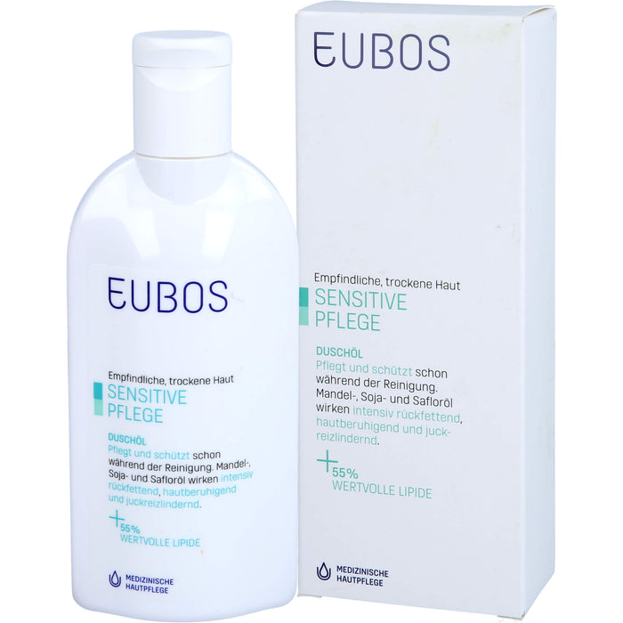 Eubos Sensitive Duschoel F, 200 ml OEL