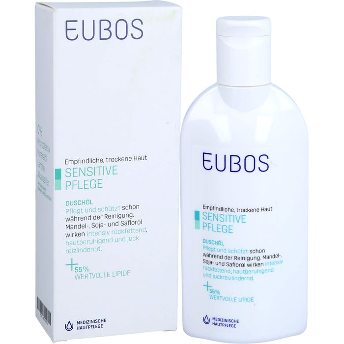 Eubos Sensitive Duschoel F, 200 ml OEL