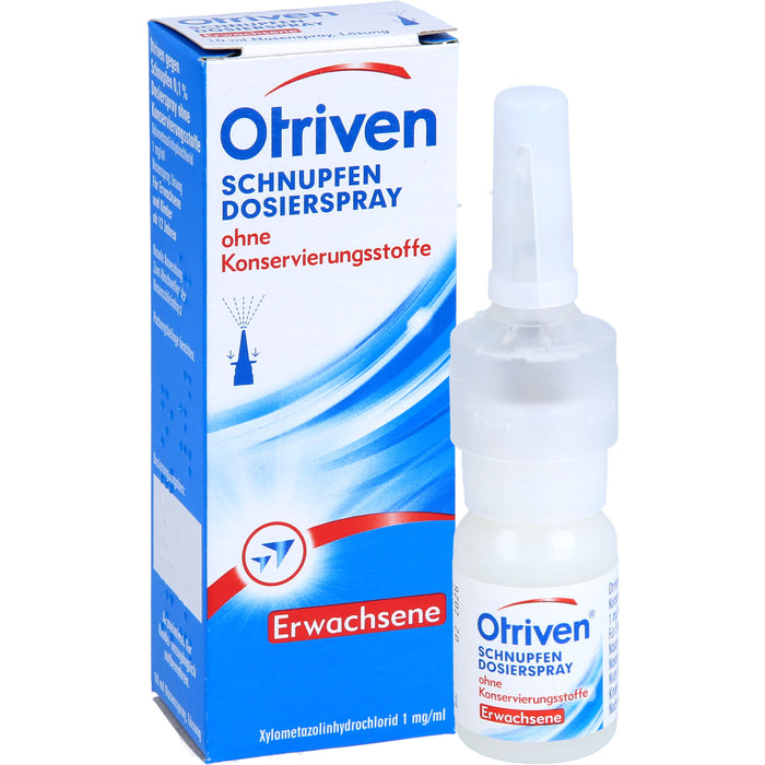 Otriven 0,1 % ohne Konservierungsstoffe Dosierspray, 10 ml Solution