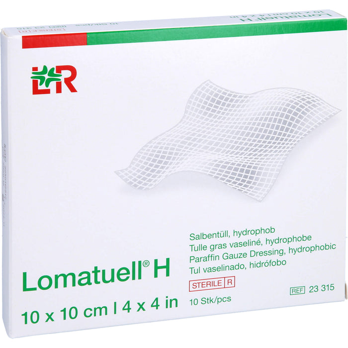 LOMATUELL H Salbentuell 10x10cm st.23315, 10 St VER