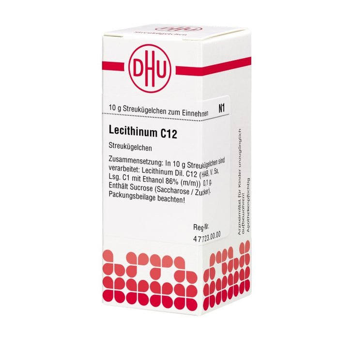 DHU Lecithinum C12 Streukügelchen, 10 g Globuli