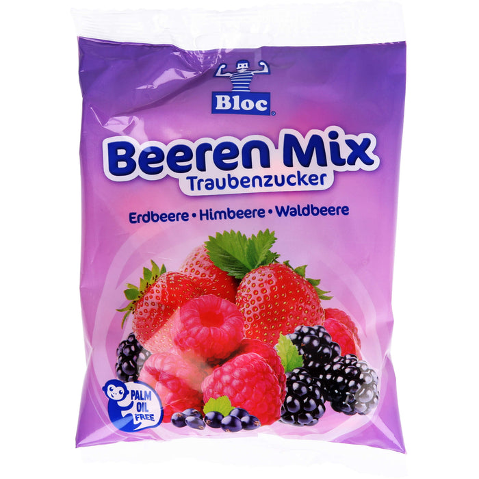 Bloc Traubenzucker Beeren-Mischung Beutel, 75 g Bonbons