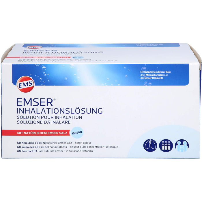 EMSER Inhalationslösung, 60 pcs. Ampoules