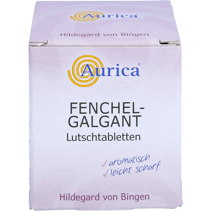 Aurica Fenchel-Galgant Lutschtabletten, 170 pcs. Tablets