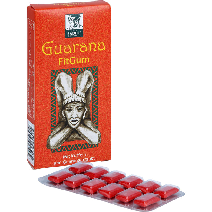 Guarana Fitgum Blister, 12 pcs. Dragées