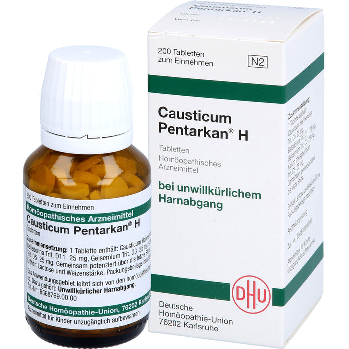 Causticum Pentarkan H Tabletten, 200 St. Tabletten