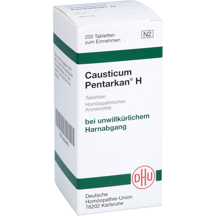 DHU Causticum Pentarkan H Tabletten bei unwillkürlichem Harnabgang, 200 pcs. Tablets