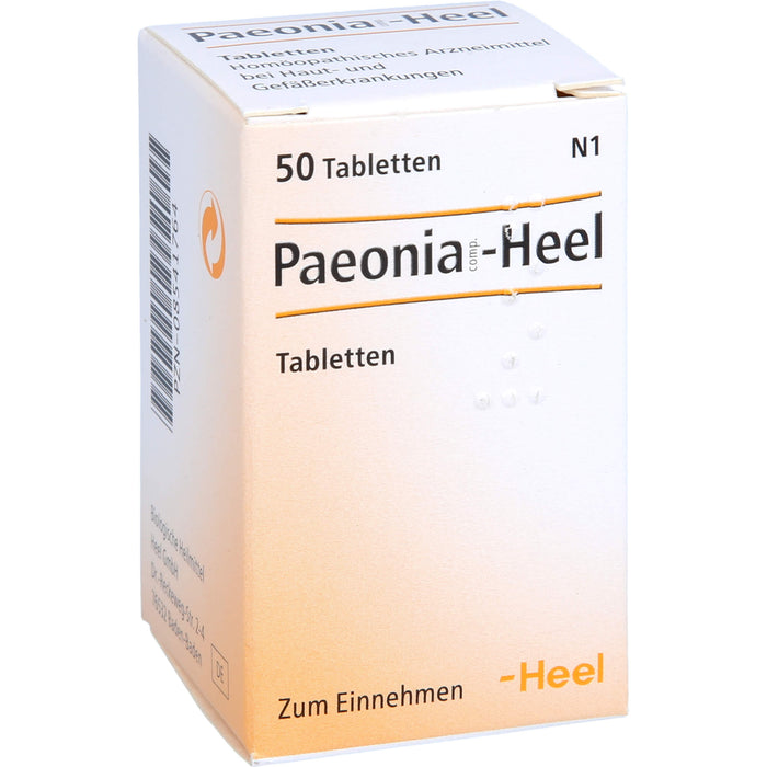 Paeonia Comp. Heel Tabletten, 50 pcs. Tablets