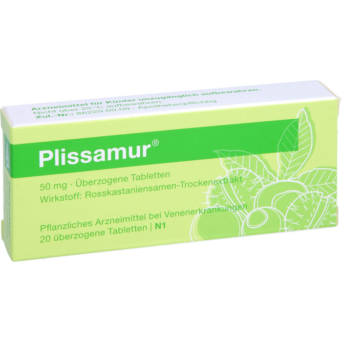 Plissamur Drg., 20 pcs. Tablets