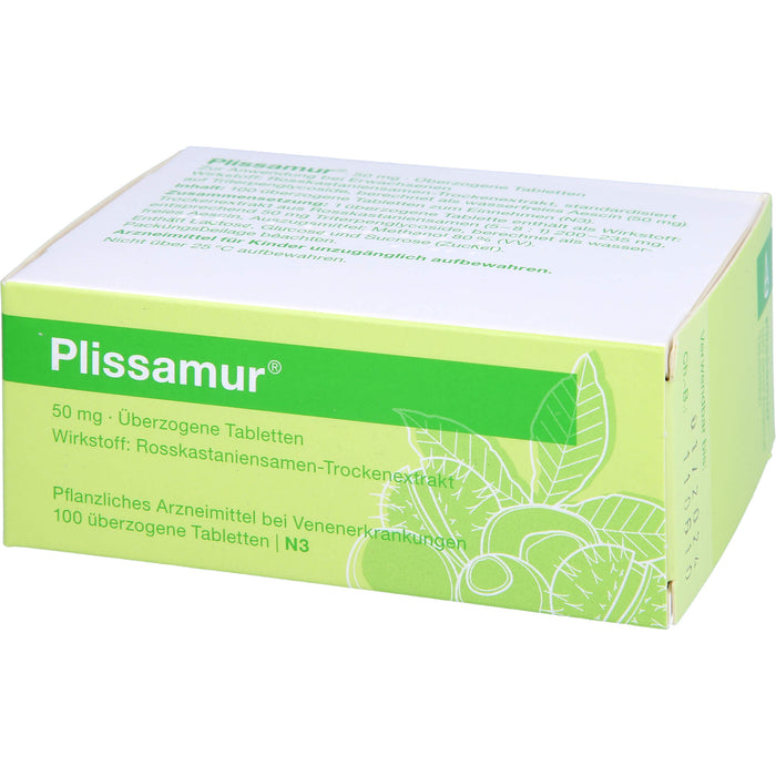 Plissamur 50 mg, Überzogene Tabletten, 100 St DRA