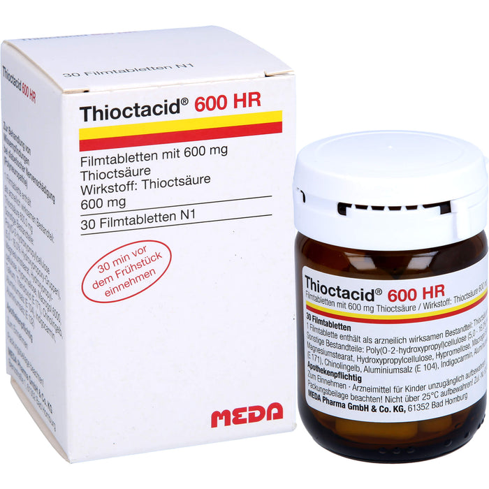 Thioctacid 600 HR Filmtabletten bei diabetischer Polyneuropathie, 30 pcs. Tablets