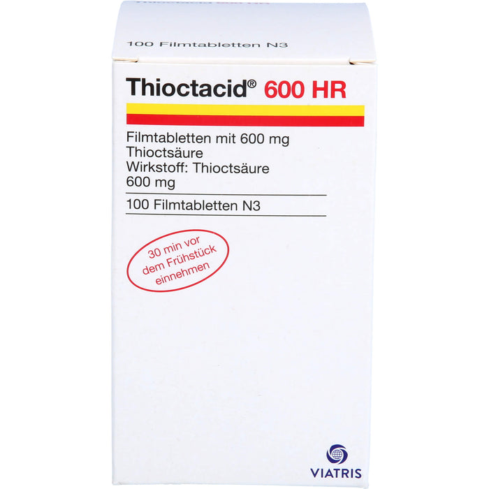 Thioctacid 600 HR Filmtabletten, 100 pcs. Tablets