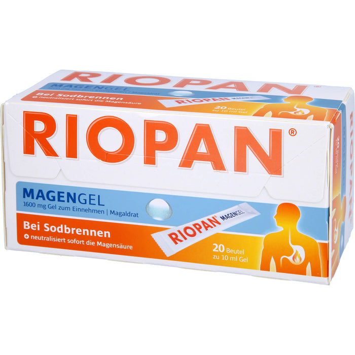 RIOPAN bei Sodbrennen Magengel, 20 St. Beutel