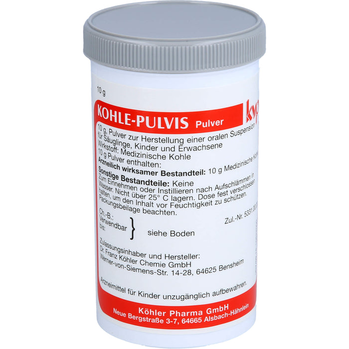 KOHLE-PULVIS Pulver, 40 g Powder