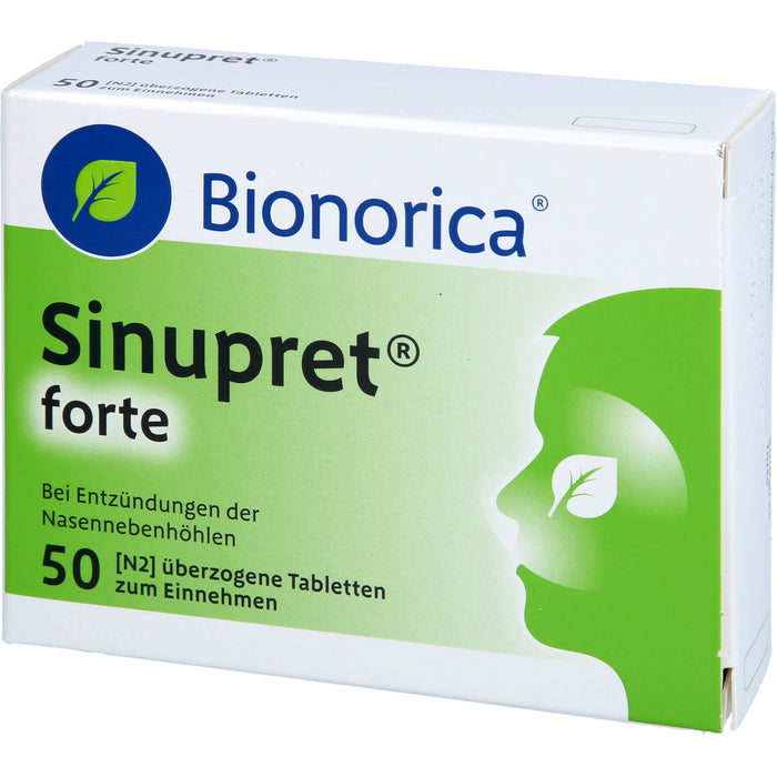 Sinupret forte überzogene Tabletten, 50 St. Tabletten