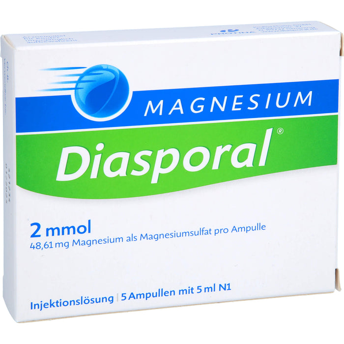 Magnesium-Diasporal 2mmol Inj.-Lsg., 5X5 ml AMP