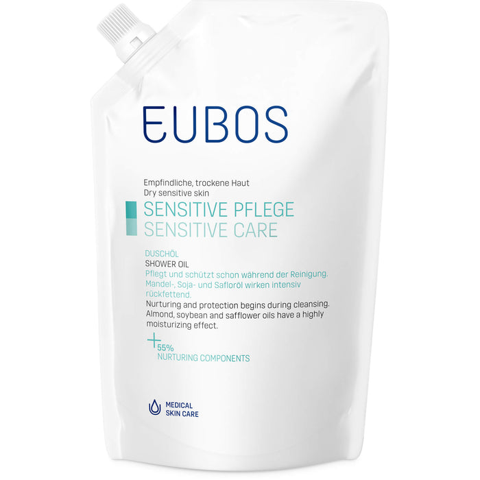 EUBOS SENSITIVE DUSCHÖL F Nachfüllbeutel, 400 ml OEL