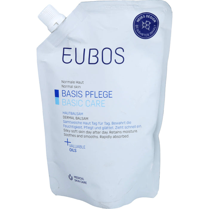 EUBOS Hautbalsam Feuchtigkeitslotion Nachfüllbeutel, 400 ml Balm