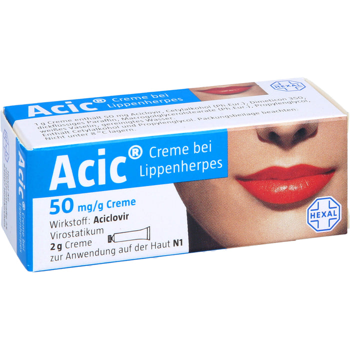 Acic Creme bei Lippenherpes, 2 g Crème