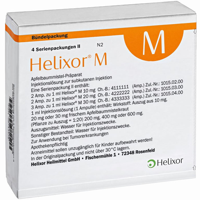 Helixor M Serienpackung II, 28 St. Ampullen