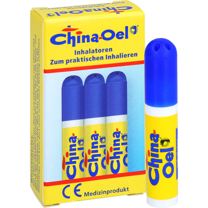 China-Oel Inhalatoren zum praktischen Inhalieren, 3 pcs. Help for inhalation