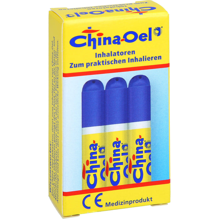 China-Oel Inhalatoren zum praktischen Inhalieren, 3 pcs. Help for inhalation